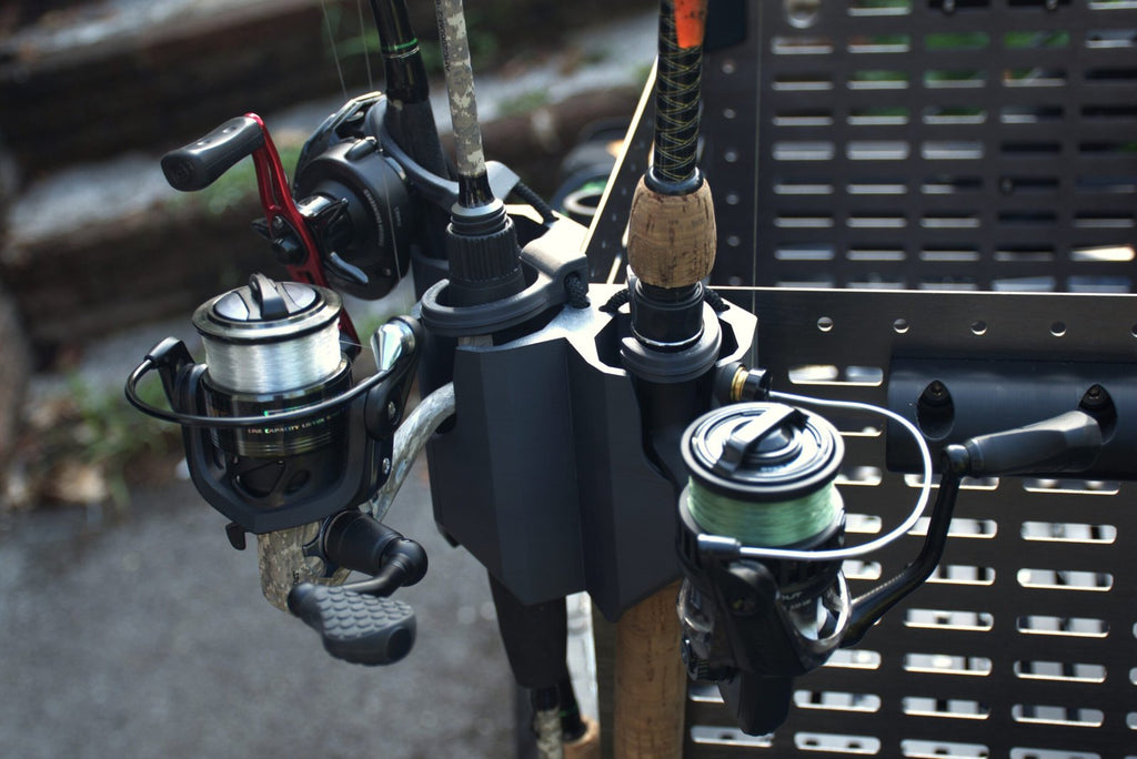 SourceKrate Corner Triple Rod Holder – SourceMade